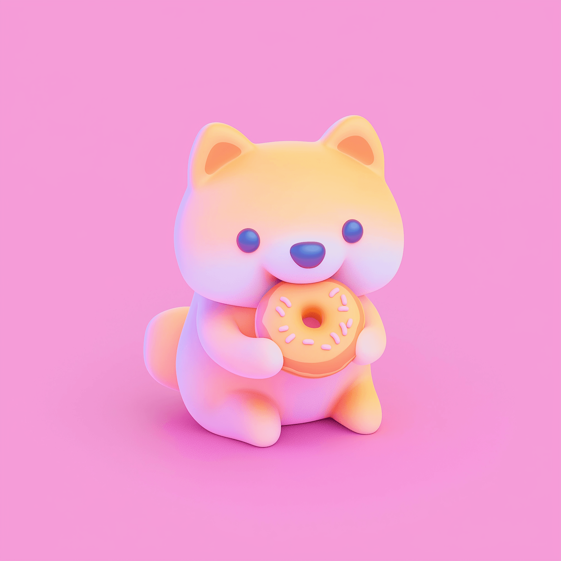 Cartoon Shiba Inu - 3D by Lulu