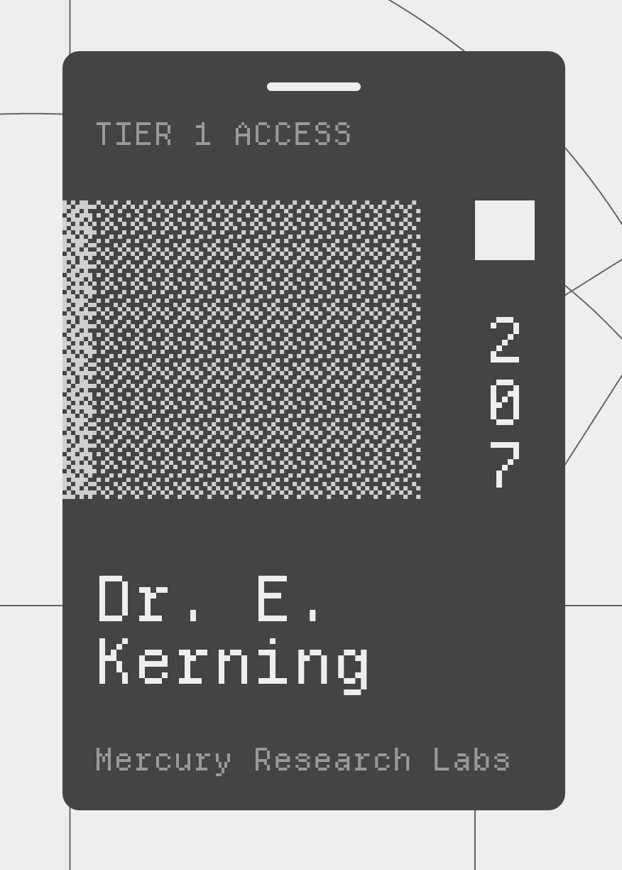 Departure Mono - Typography by Helena