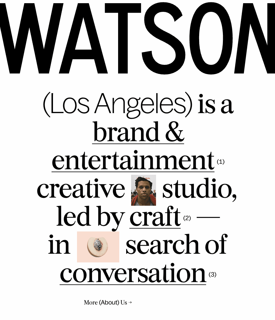 Watson - Web Design by Watson