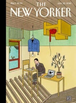 New Yorker Cover — Home Office